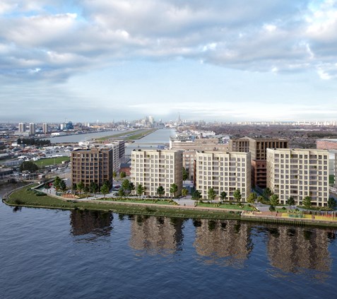 Royal Albert Wharf exterior